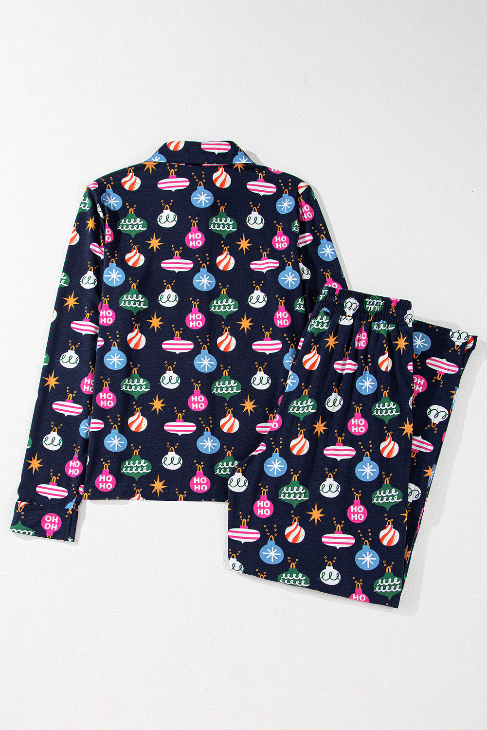 Christmas Lights Shirt and Pants Pajama Set
