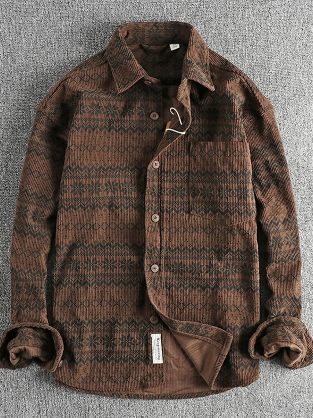 Men's Button Up Long Sleeve Shirt
