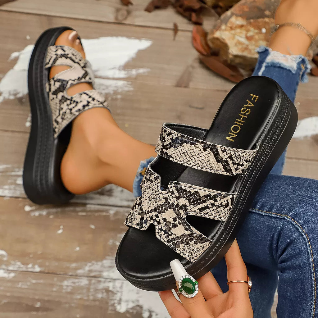 Open Toe Platform Sandals