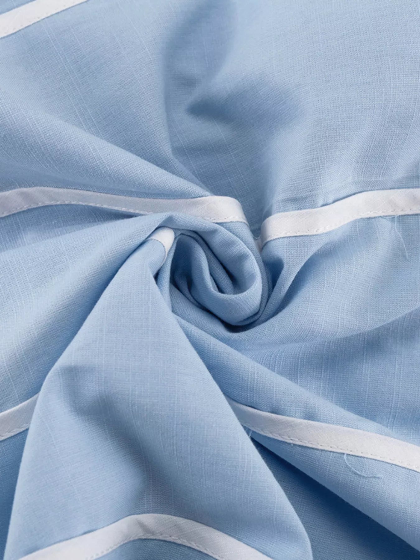 Halter Neck Scalloped Hem Top and Skirt Set