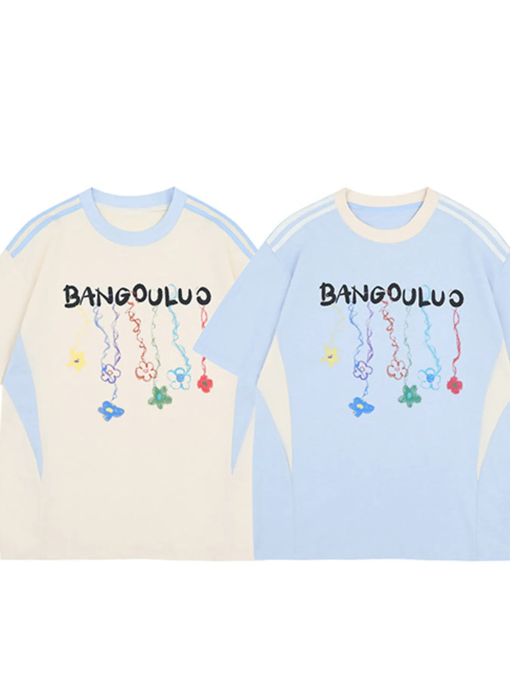 Men's Graphic Round Neck Short Sleeve T-Shirt