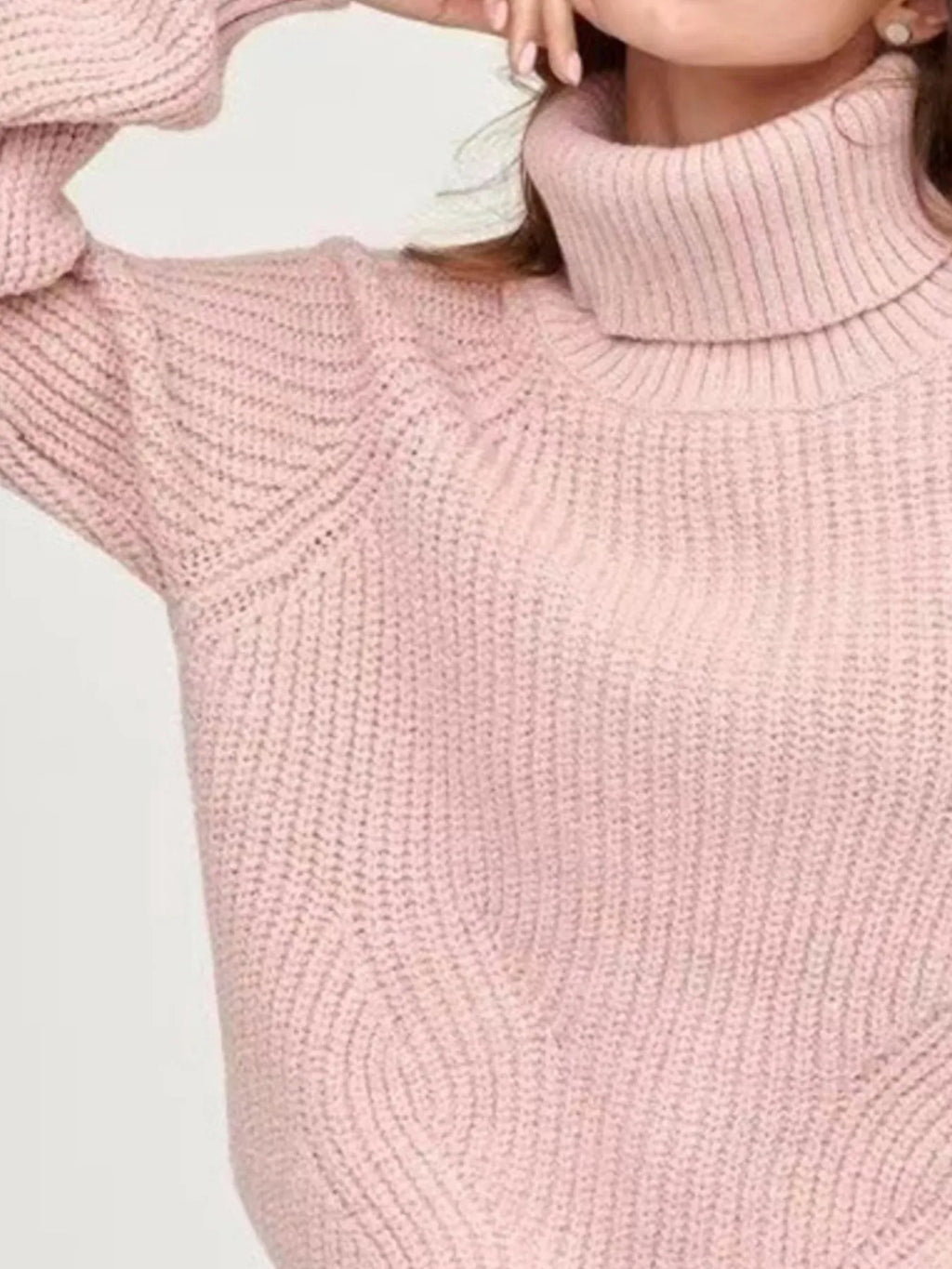 Turtleneck Long Sleeve Sweater