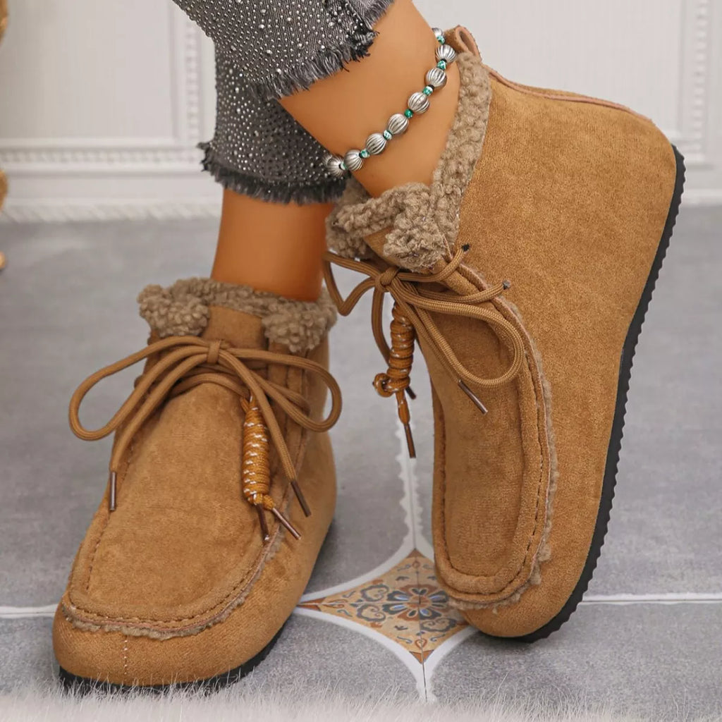 Plush Lining Ankle Boots