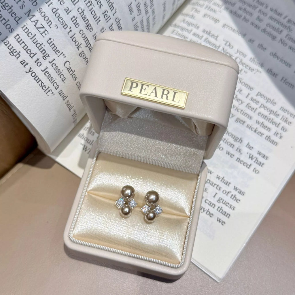Pearl Stud Earrings