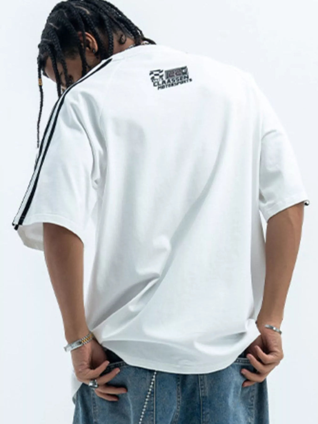 Men's Number Round Neck Short Sleeve T-Shirt