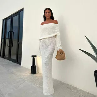 Ribbed Knit Long Sleeve Romper