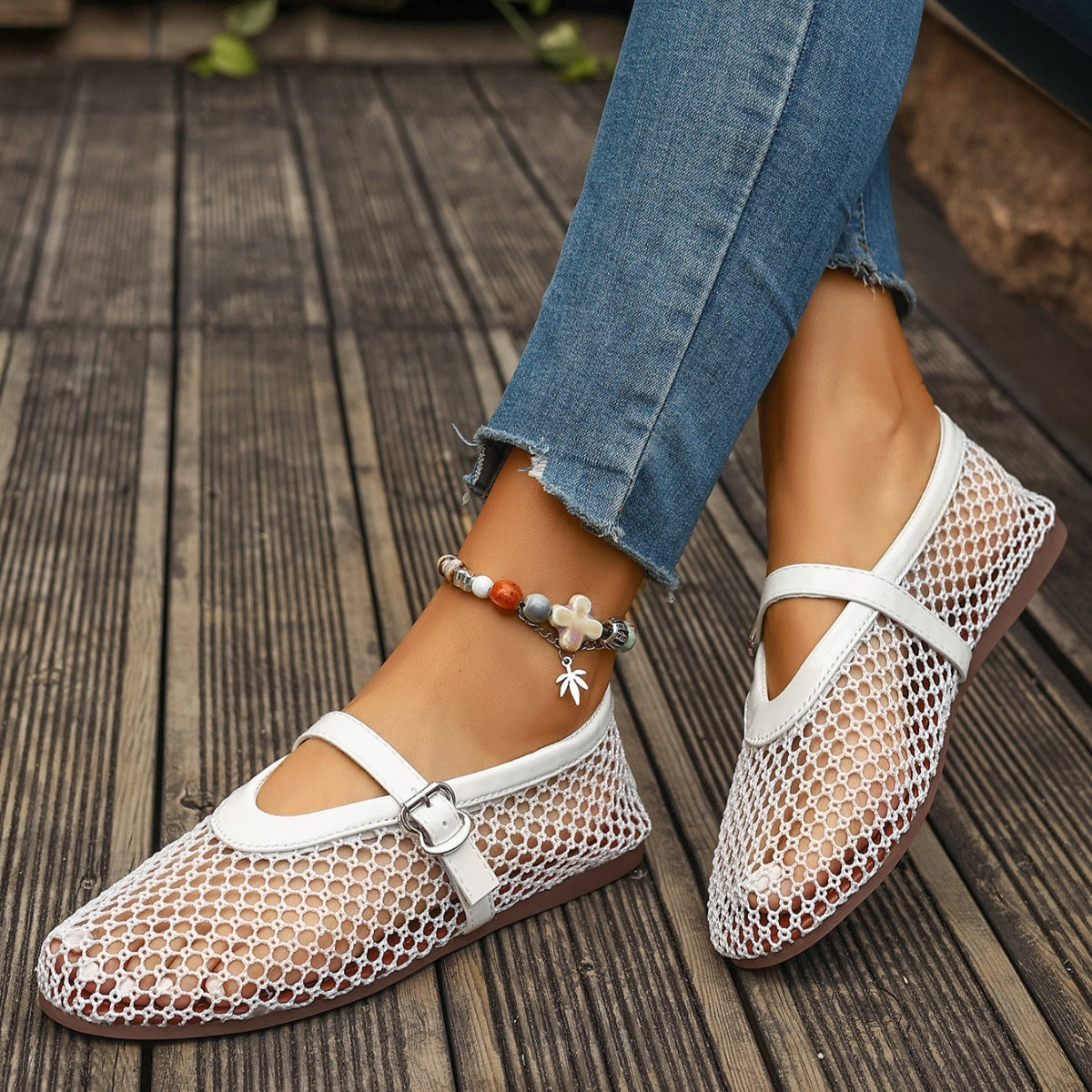 Round Toe Slip-Ons