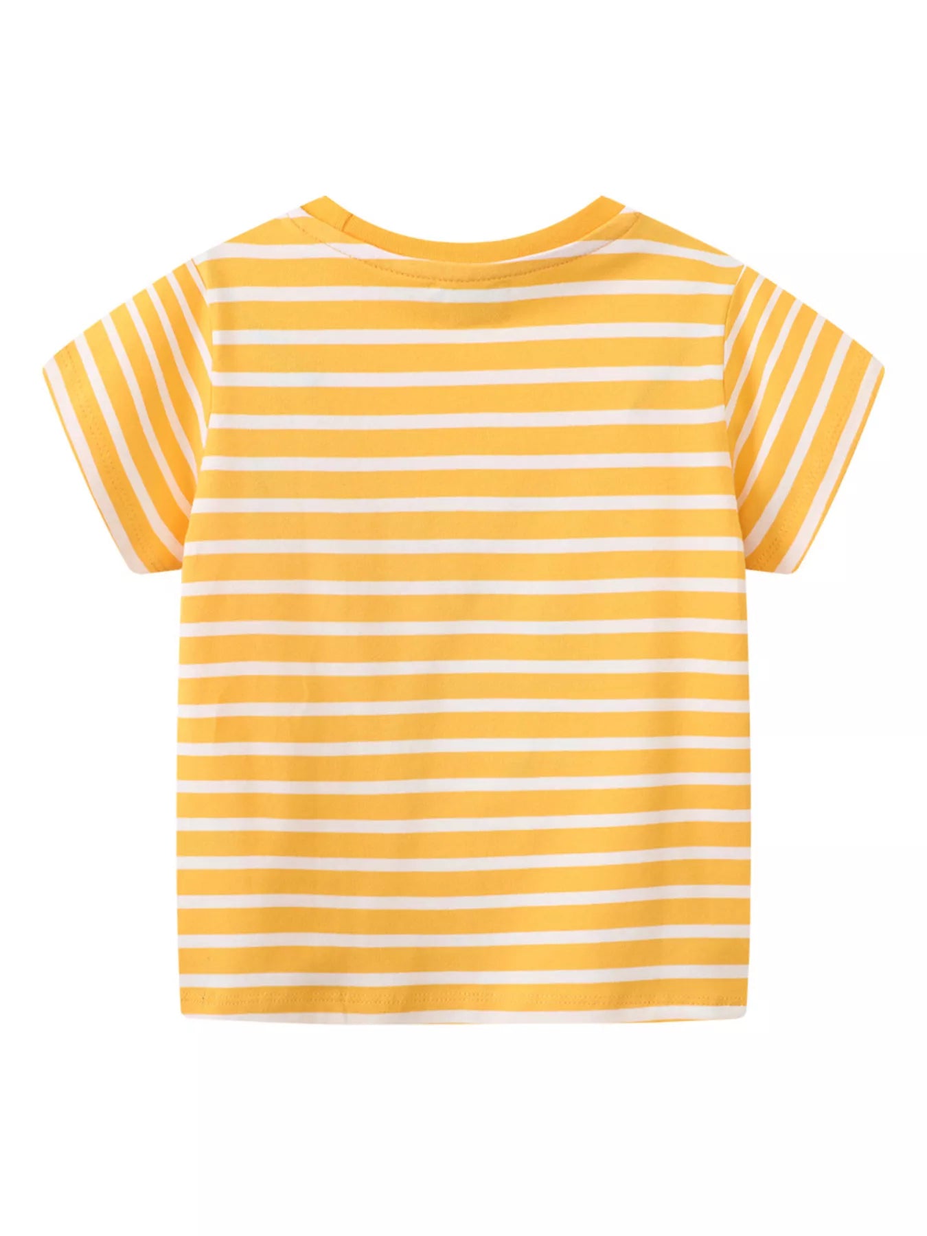 Children's Striped Unicorn Short Sleeve T-Shirt