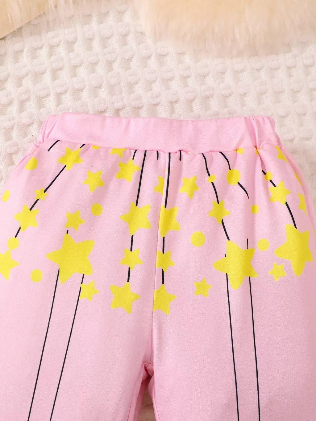 Children's Graphic Long Sleeve Top and Pants Set