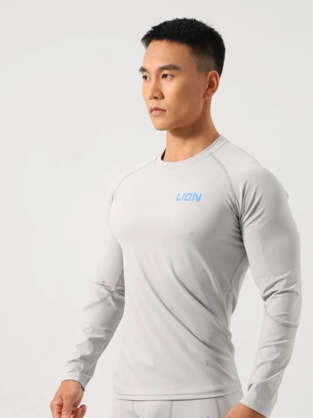 Men's Round Neck Long Sleeve T-Shirt