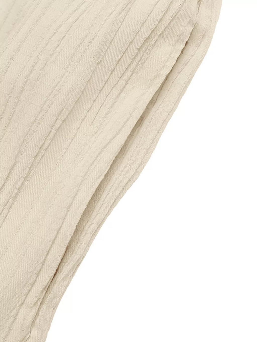V-Neck Drawstring Waist Wide Leg Jumpsuit