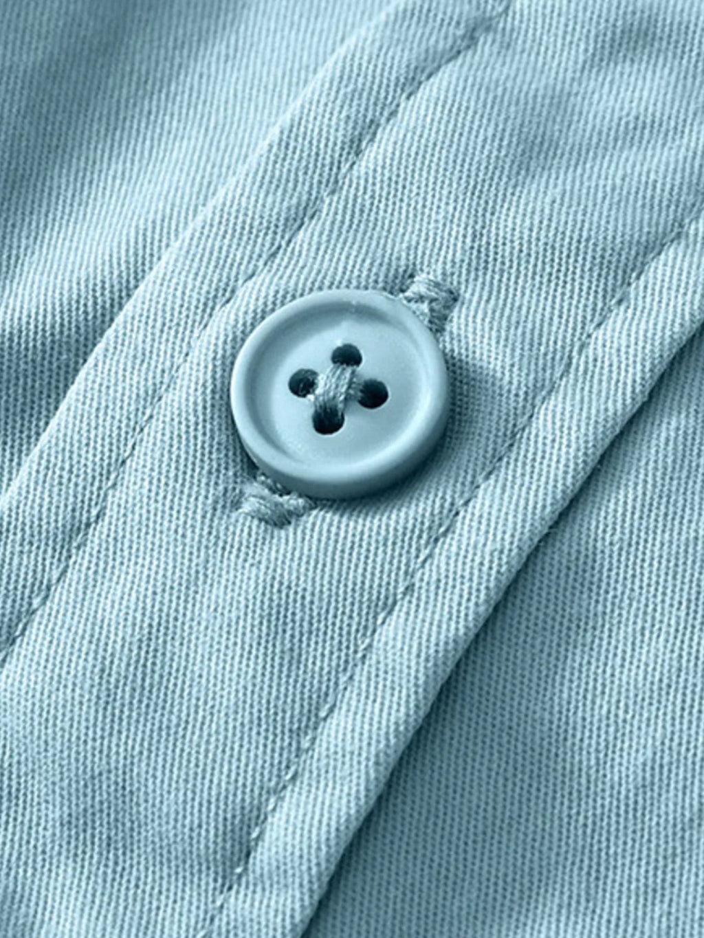 Men's Plus Size Button Up Long Sleeve Shirt