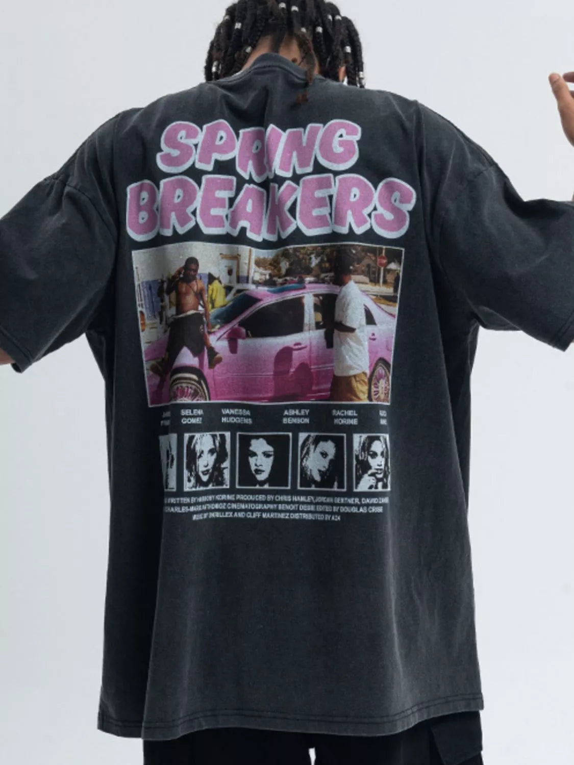 Men's Graphic Round Neck Short Sleeve T-Shirt
