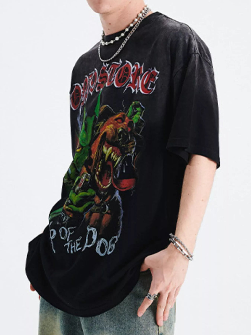 Men's Graphic Round Neck T-Shirt