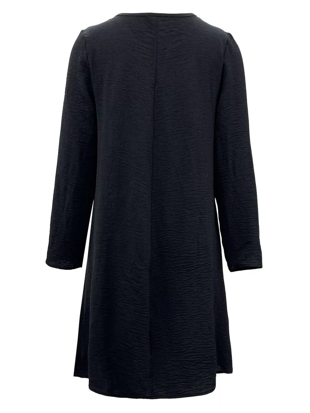 2 Piece Casual Notched Long Sleeve Dress