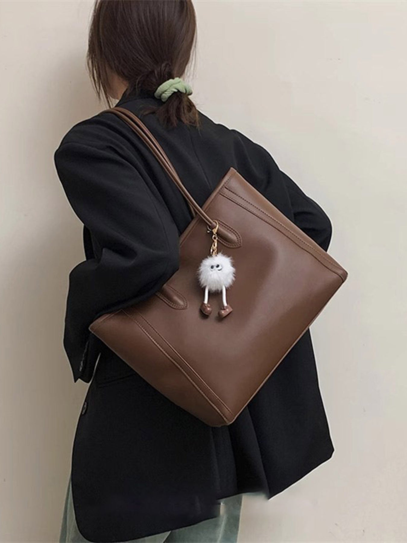 PU Leather Shoulder Bag