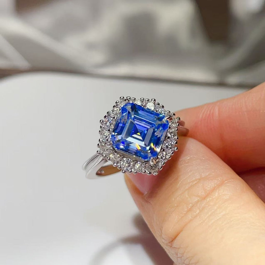 3 Carat Moissanite 925 Sterling Silver Ring