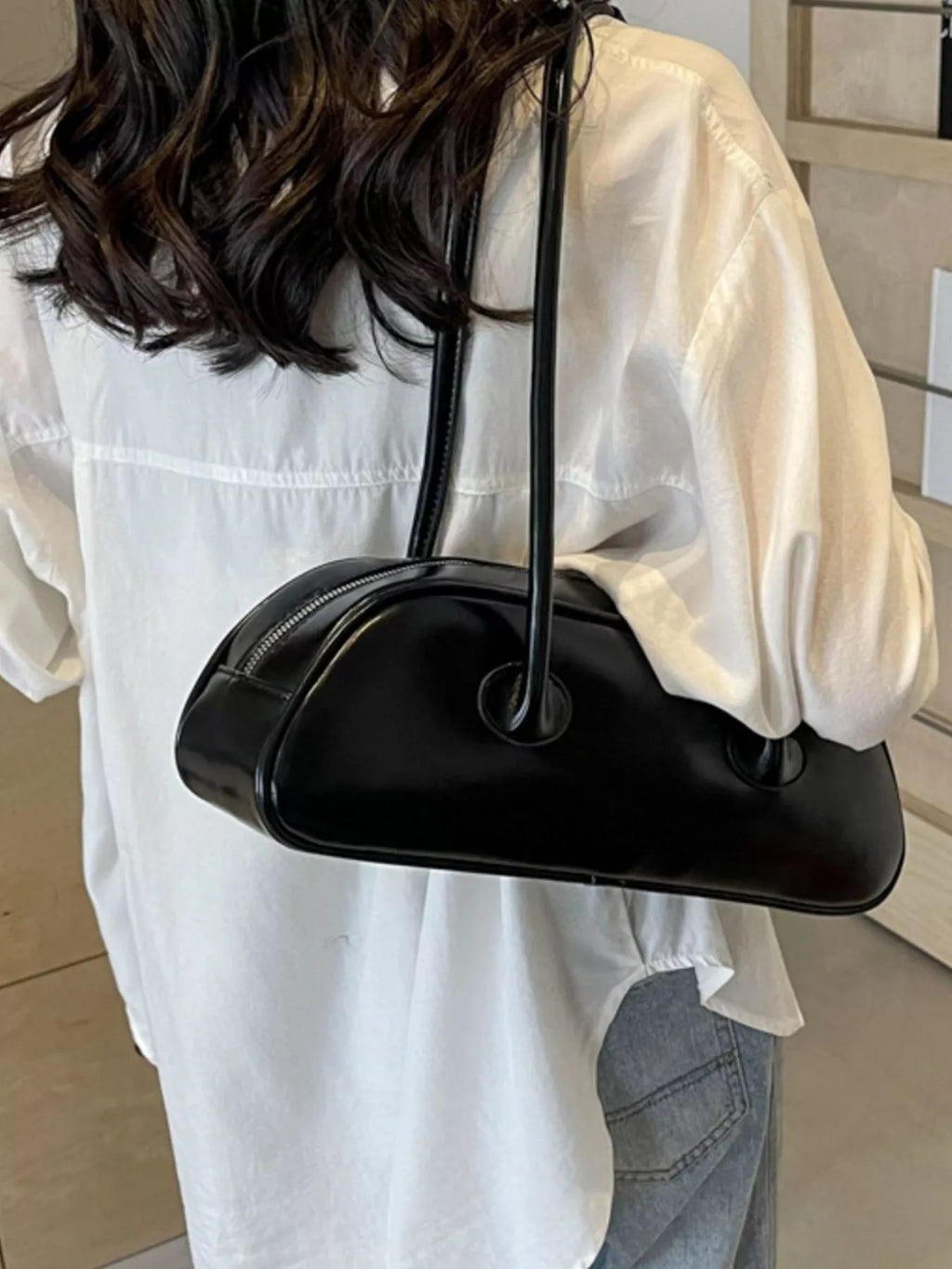 PU Leather Shoulder Bag