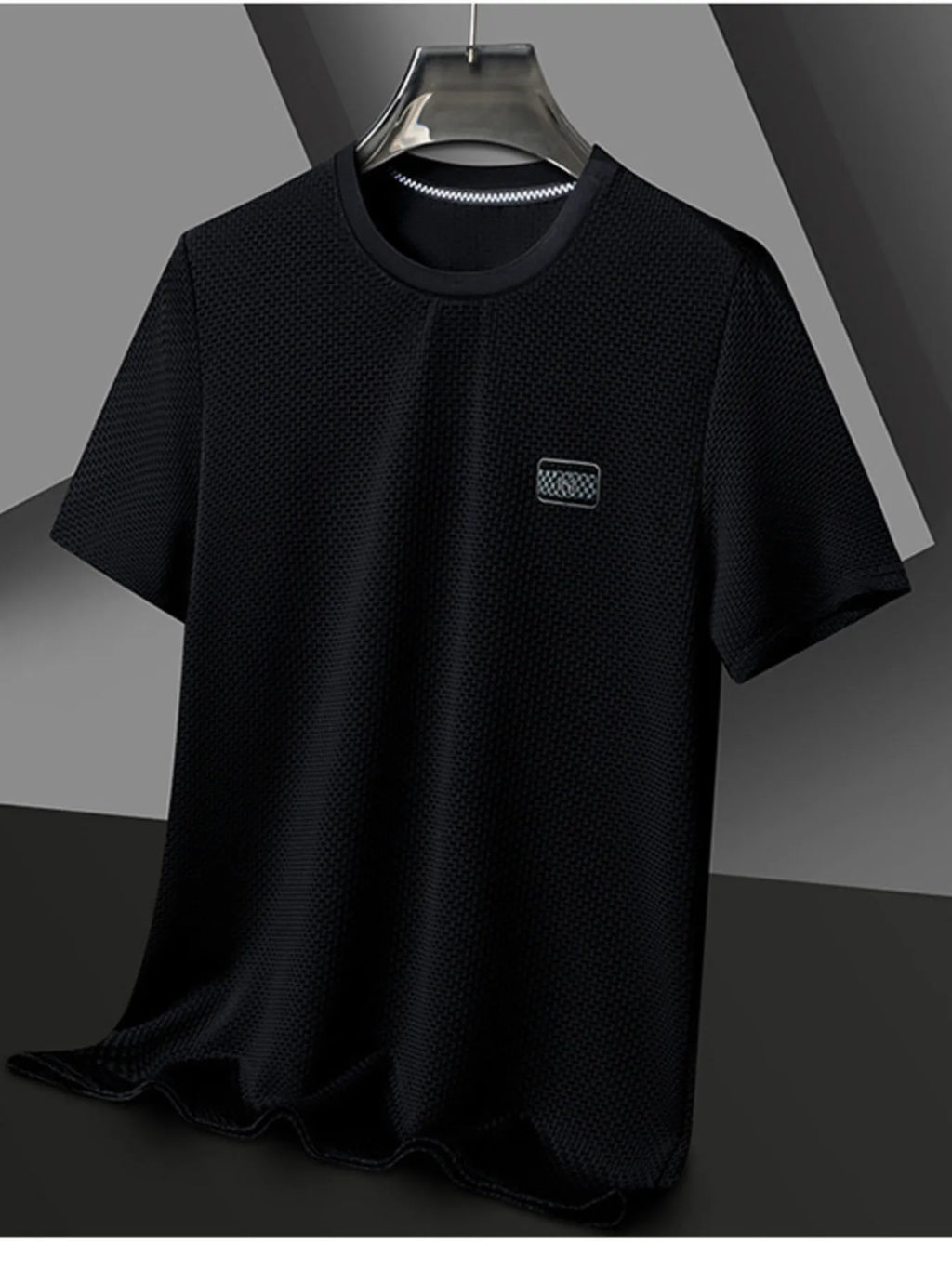 Men's Plus Size Breathable Short Sleeve T-Shirt