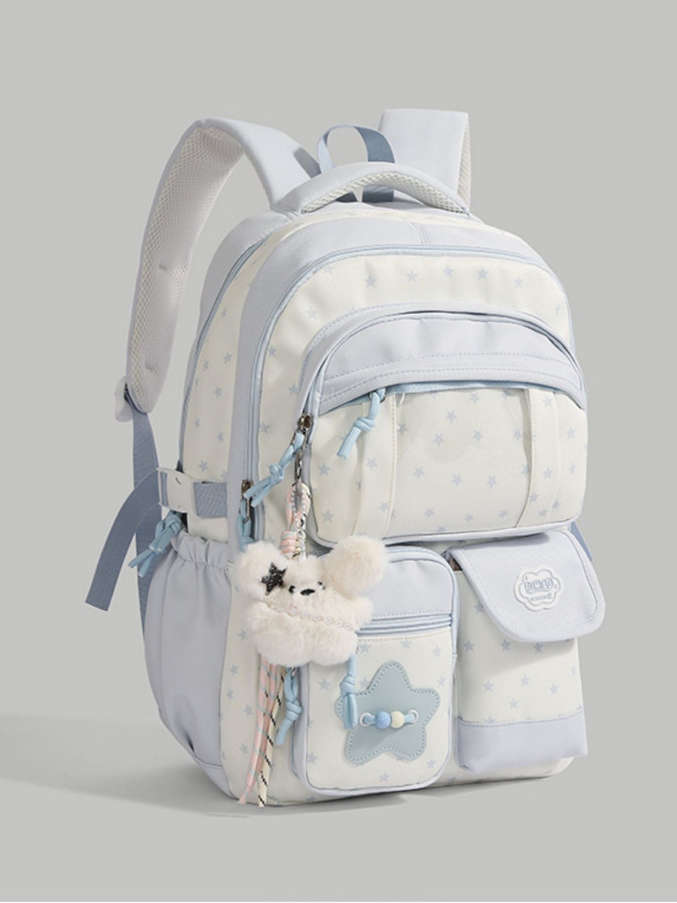Star Pattern Lightweight Backpack Bag