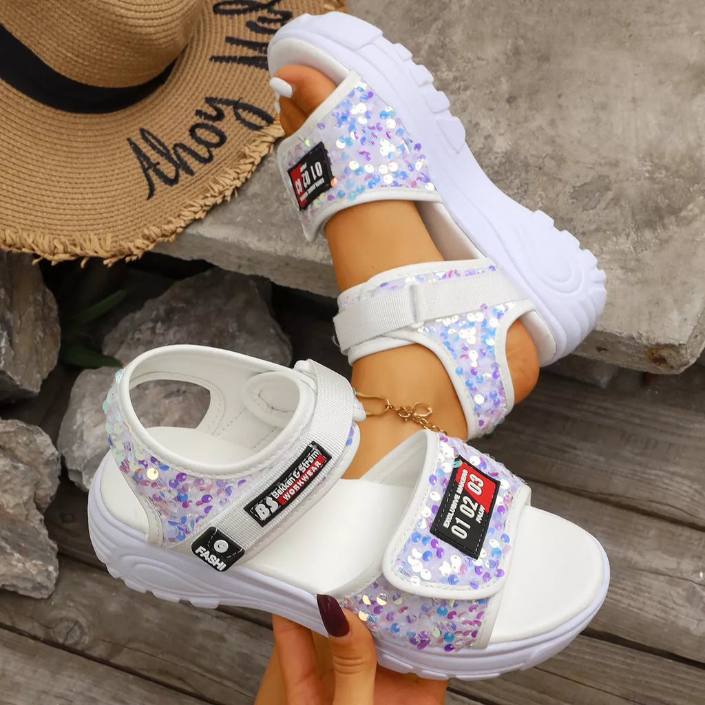 Open Toe Platform Sandals