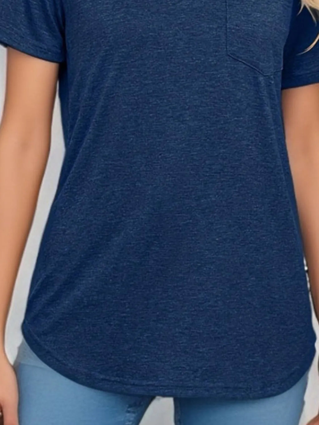Johnny Collar Short Sleeve Top