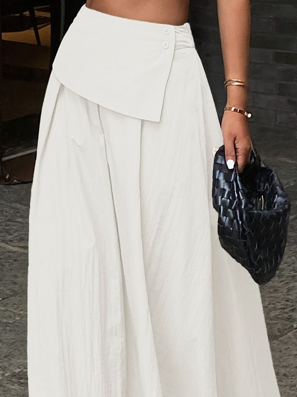 High-Waisted Maxi Skirt