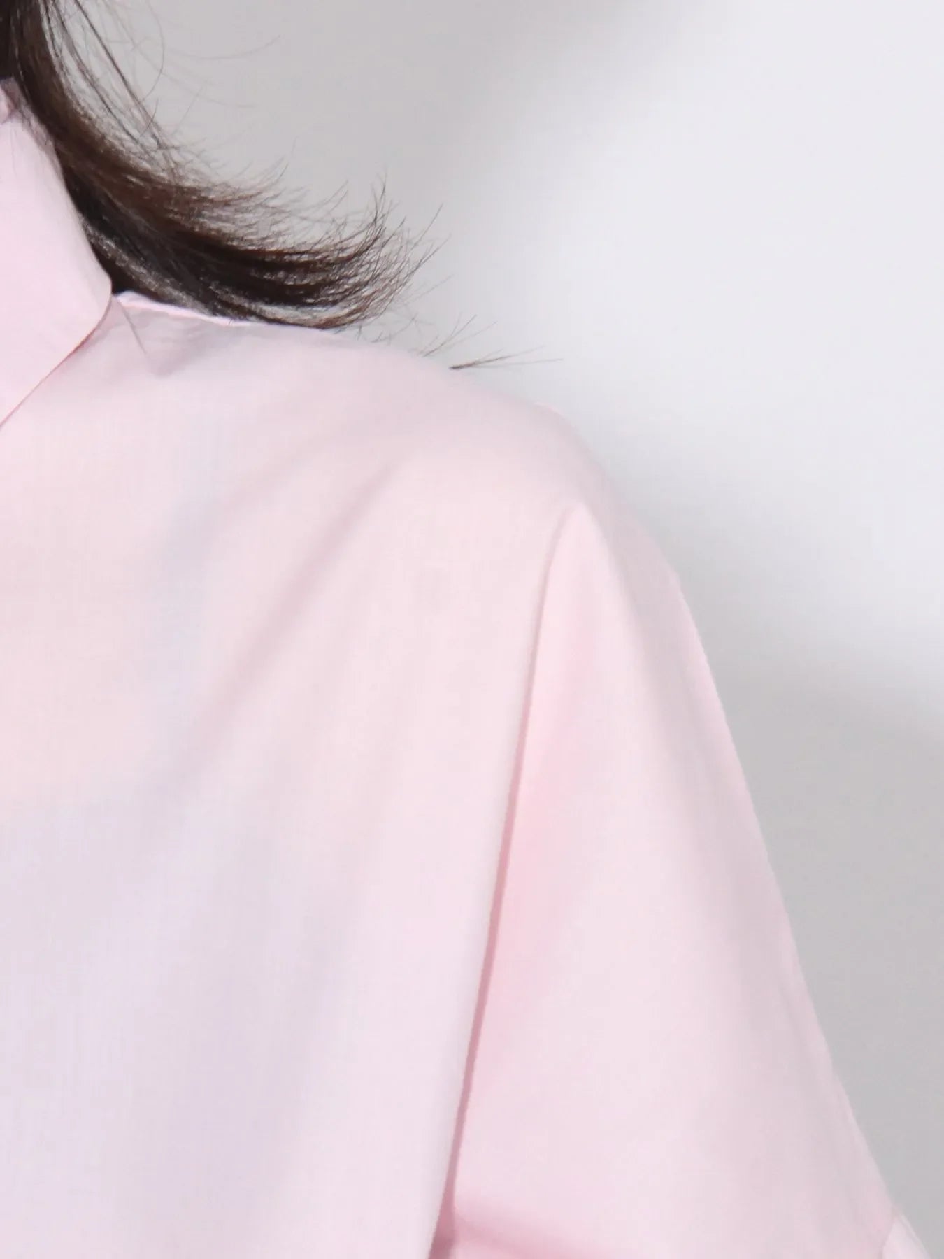 Ruffle Peplum Button-Down Shirt