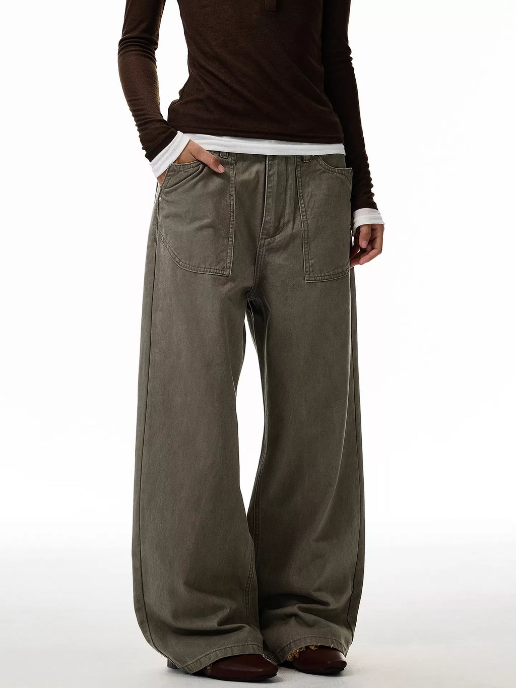 Men's Full Size Loose Fit Jeans Plus Size