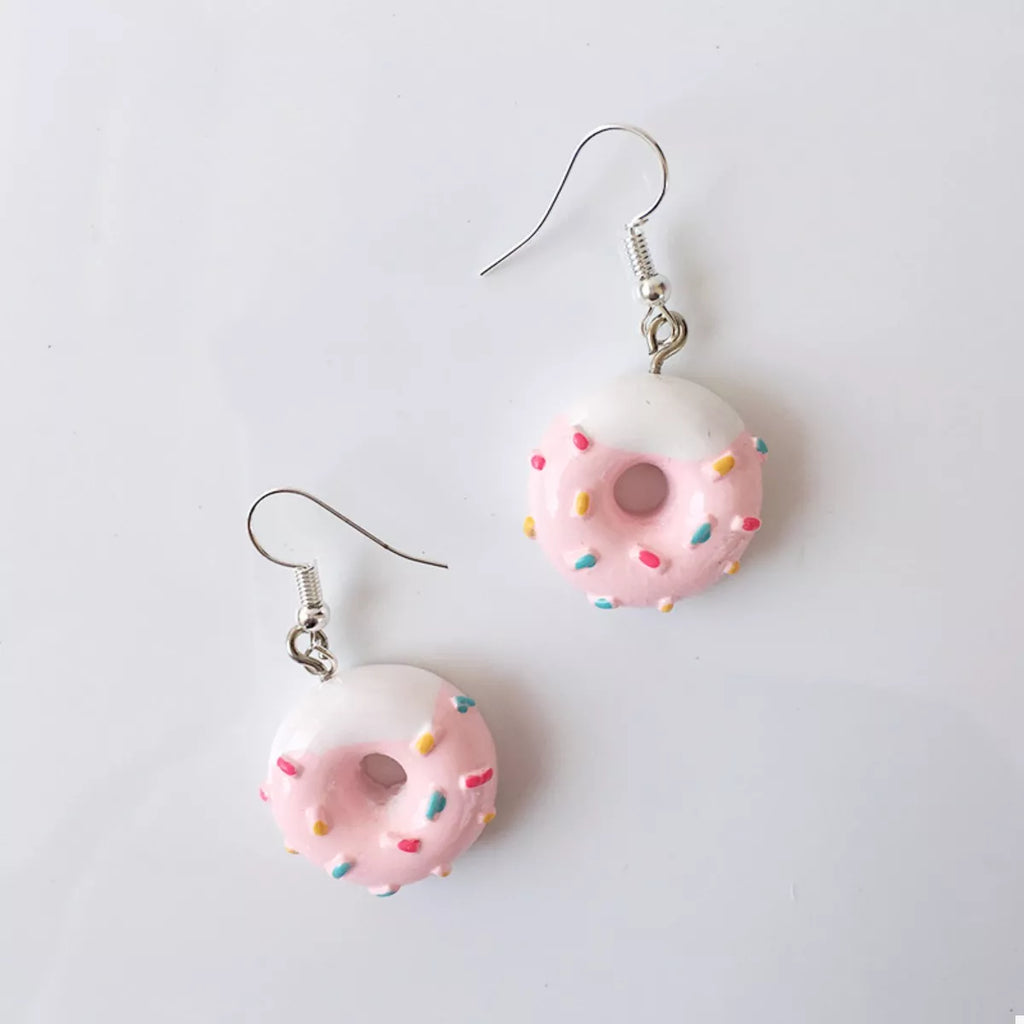 Donut Dangle Earrings