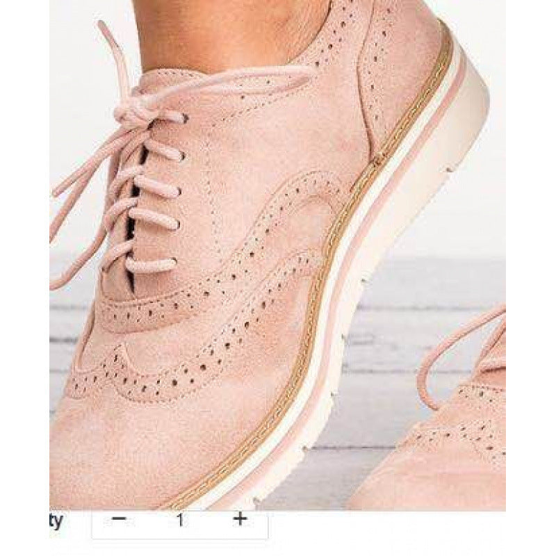 Women’s Retro British-Style Casual Shoes – Chic Everyday Sneakers