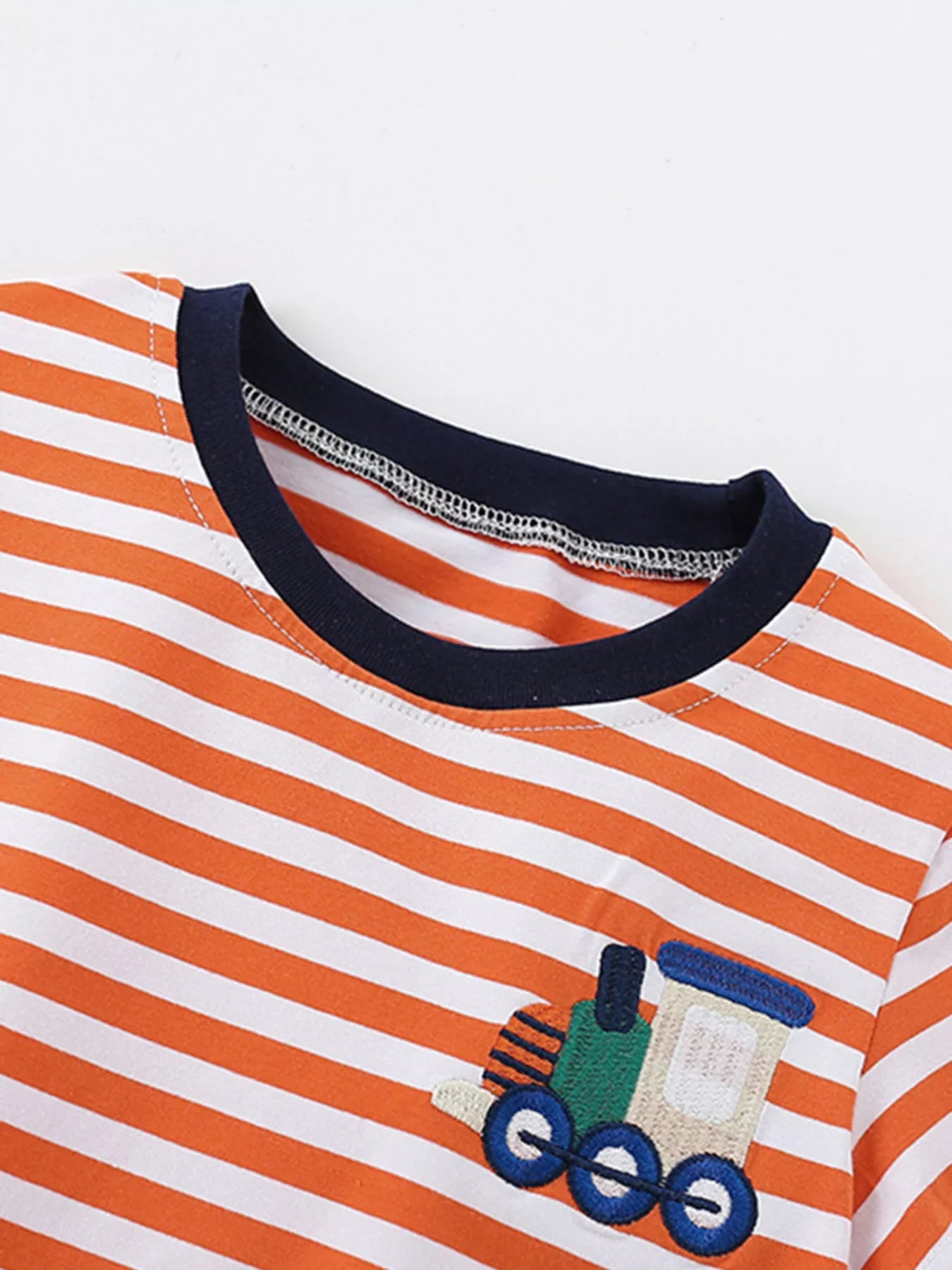 Children's Striped Short Sleeve T-Shirt