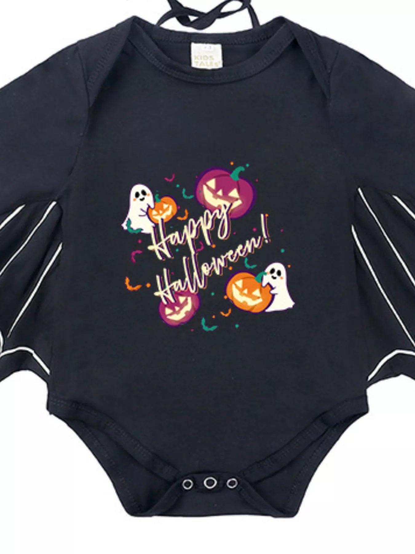 Children's Halloween Bat Bodysuit & Hat Costume Set