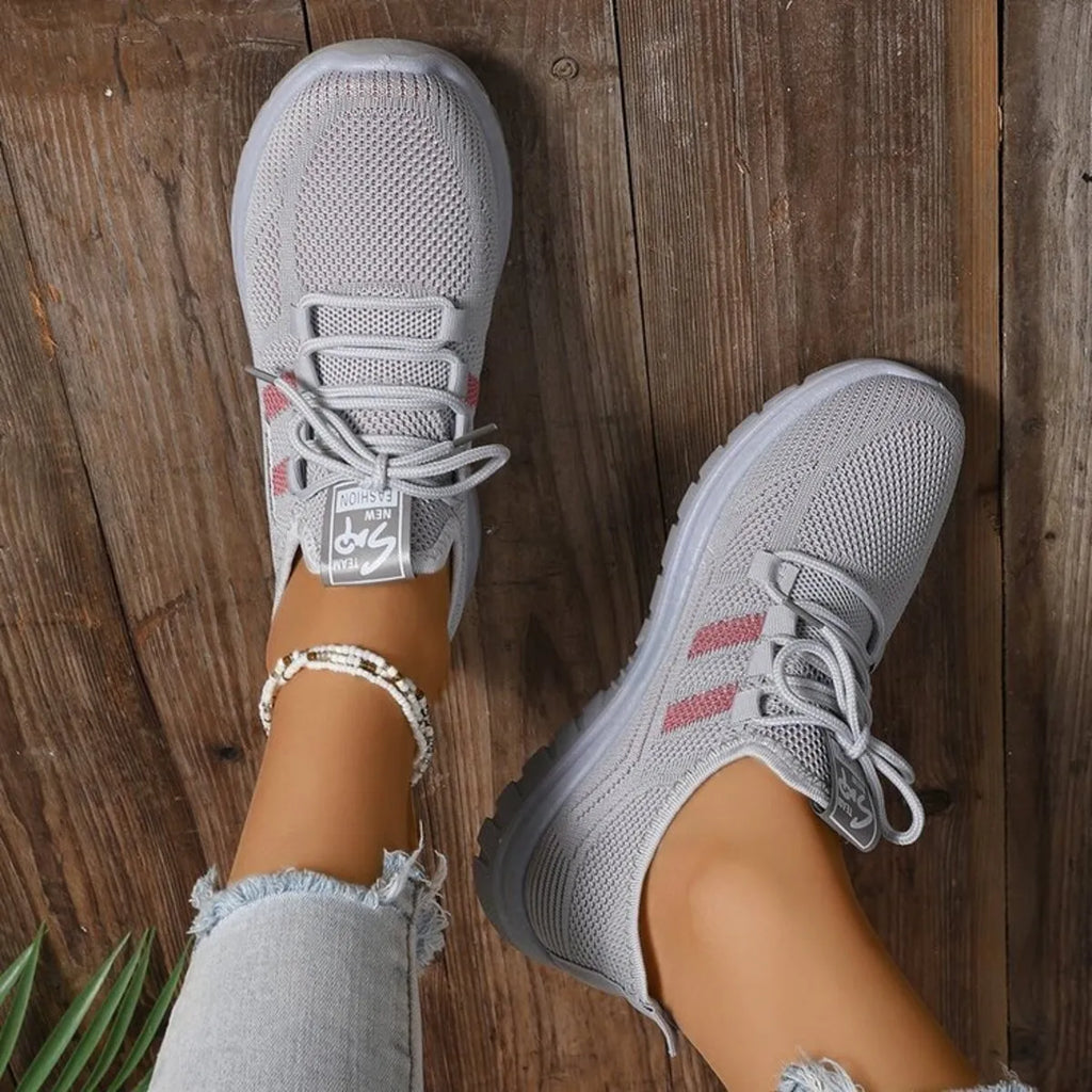 Lace Up Breathable Mesh Athletic
