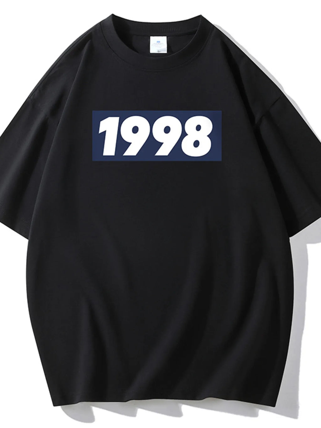 Men's Full Size 1998 Graphic Round Neck T-Shirt Plus Size