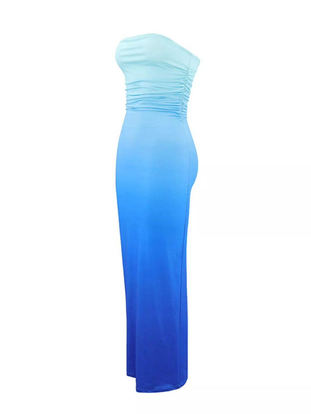 Gradient Tube Bodycon Midi Dress
