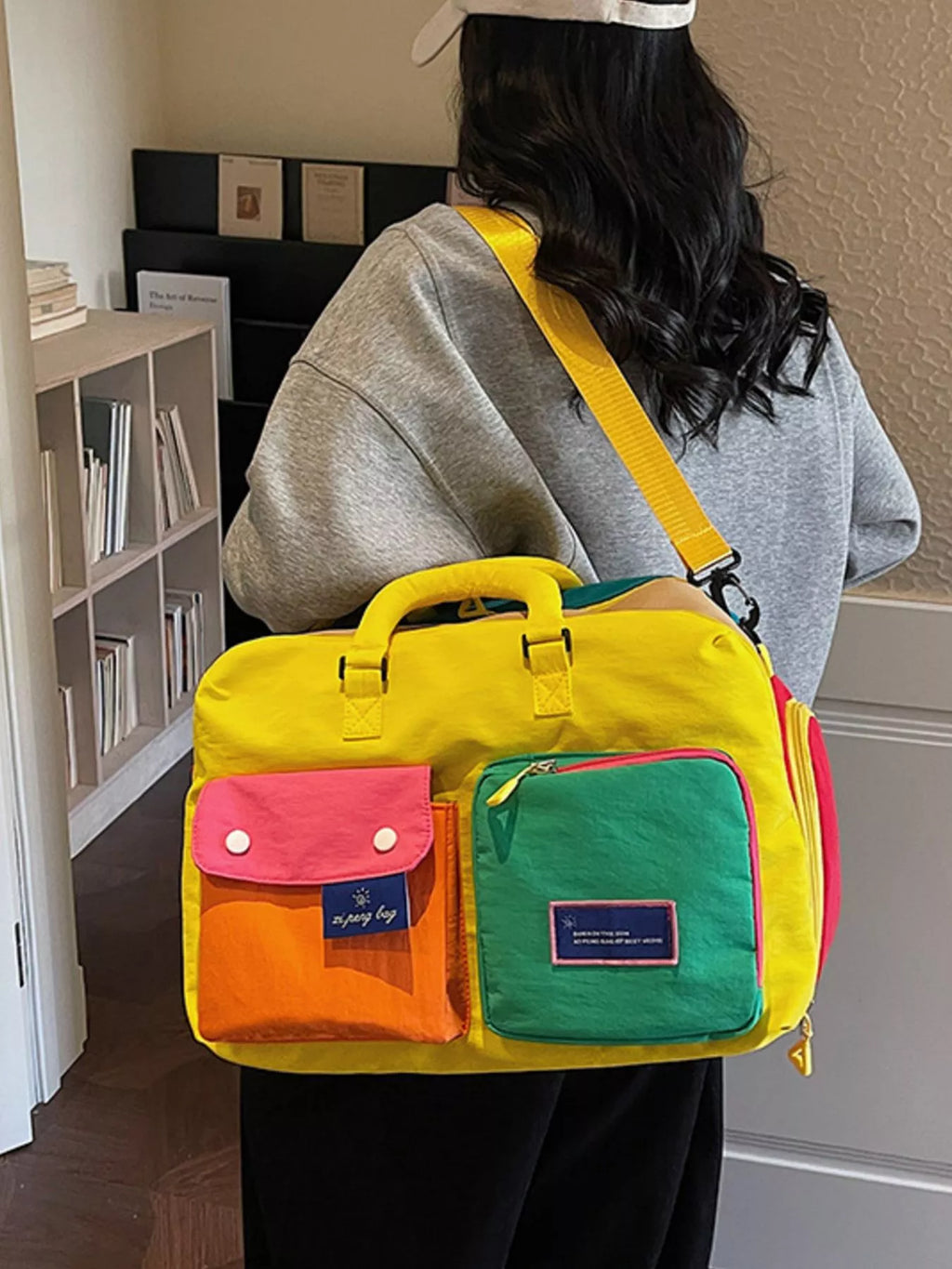 Duffel Bag with Multiple Pockets