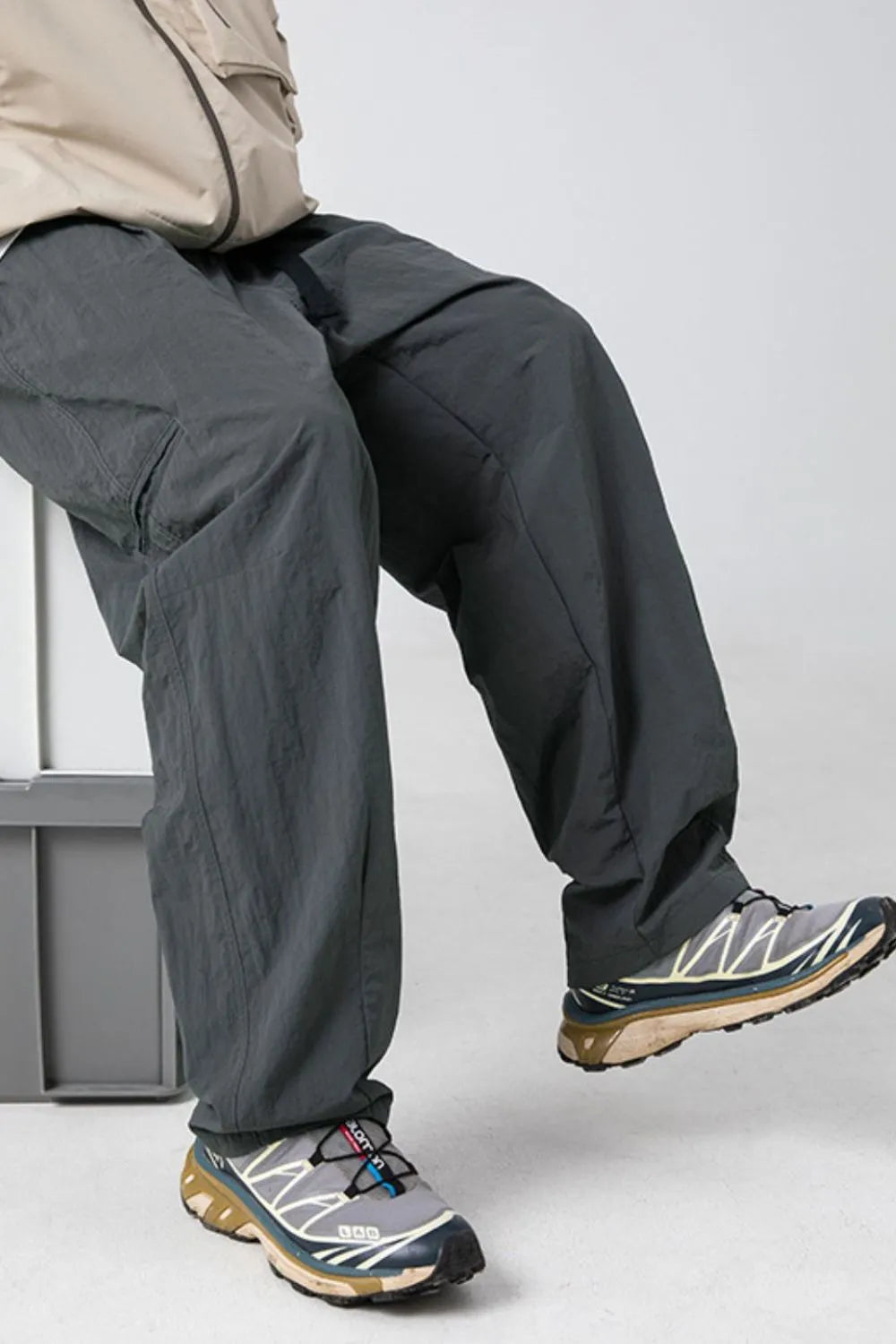 Men's Plus Size Elastic Waist Pants