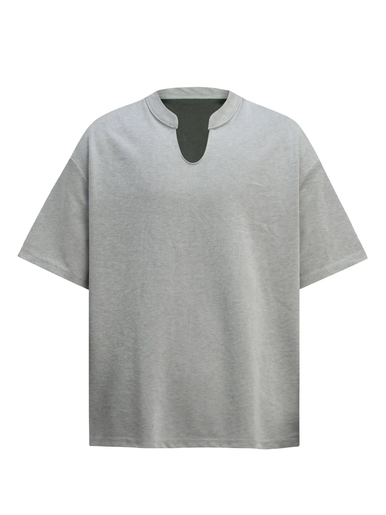 Men's Lightweight Breathable Notched T-Shirt