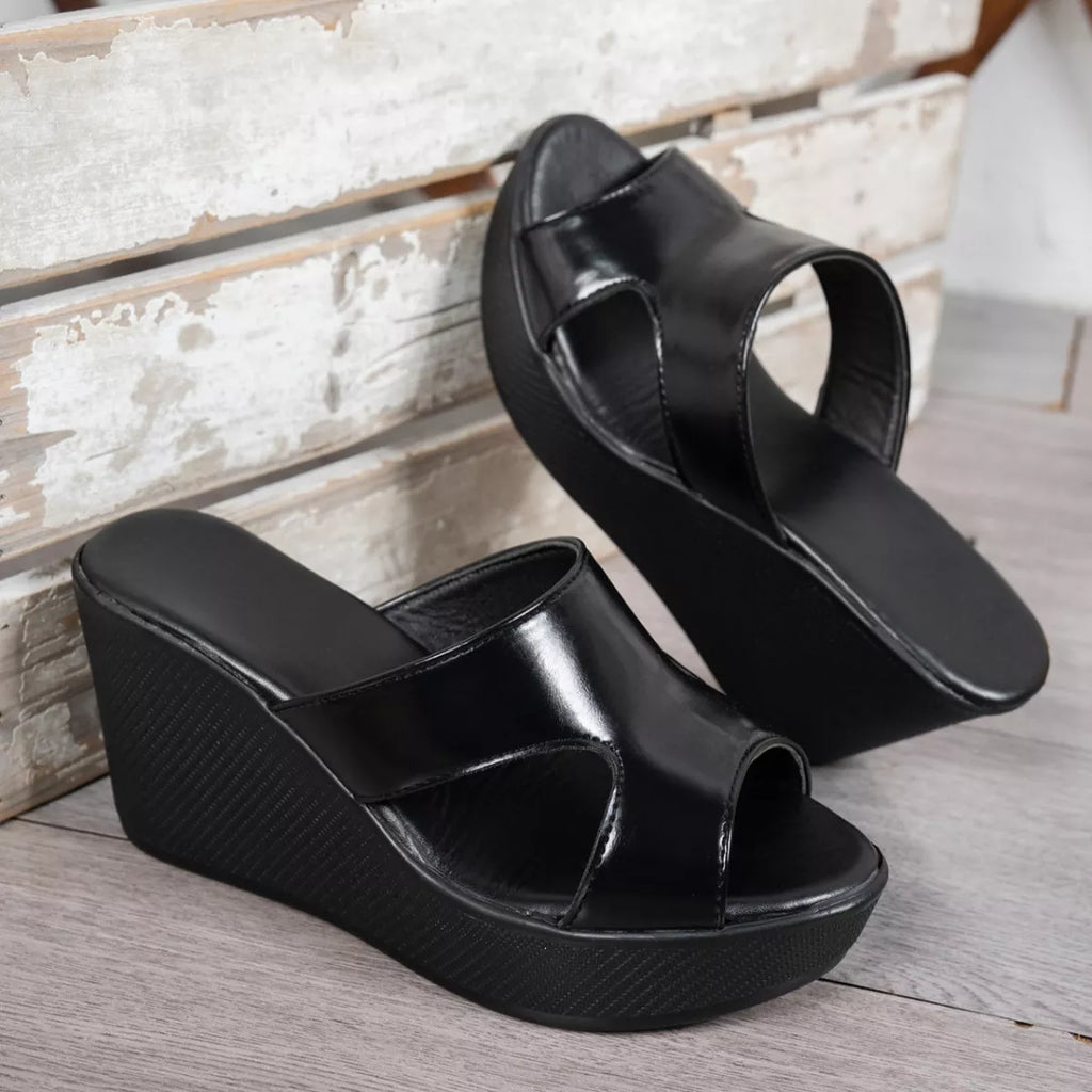 Open Toe Wedge Sandals