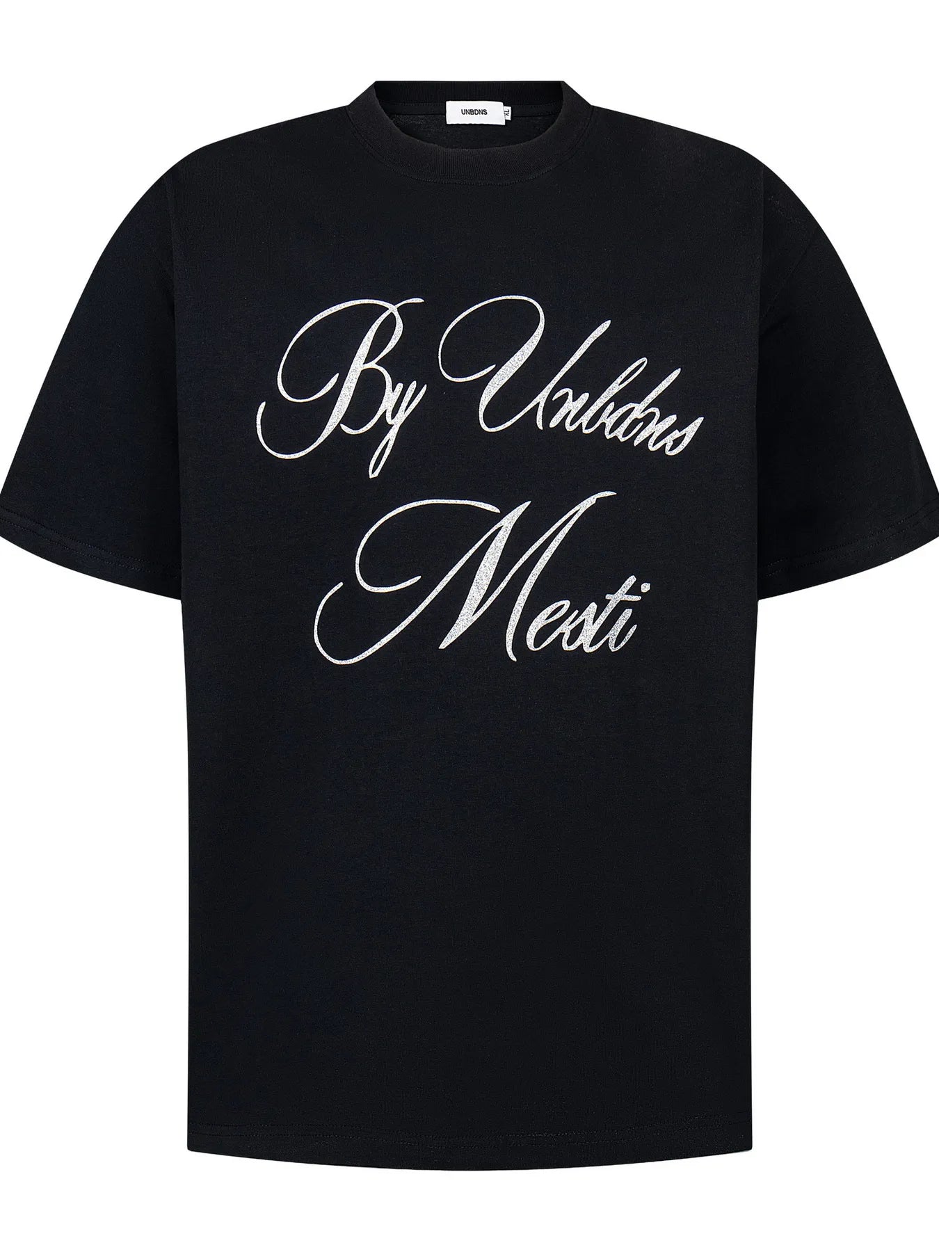 Men's Letter Round Neck Short Sleeve T-Shirt