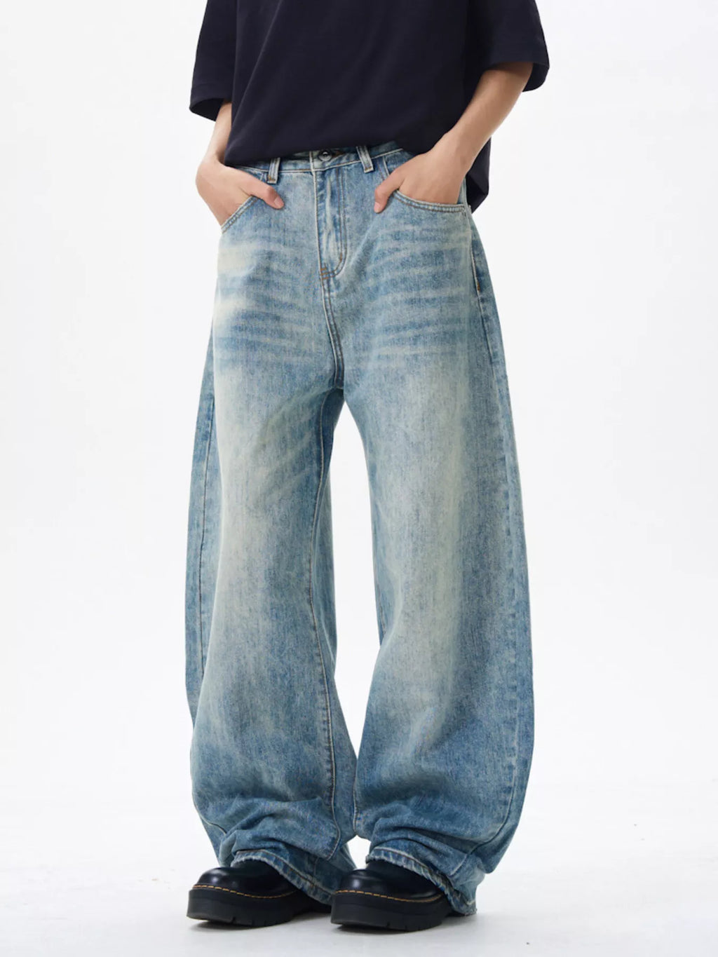 Men's Wide Leg Jeans