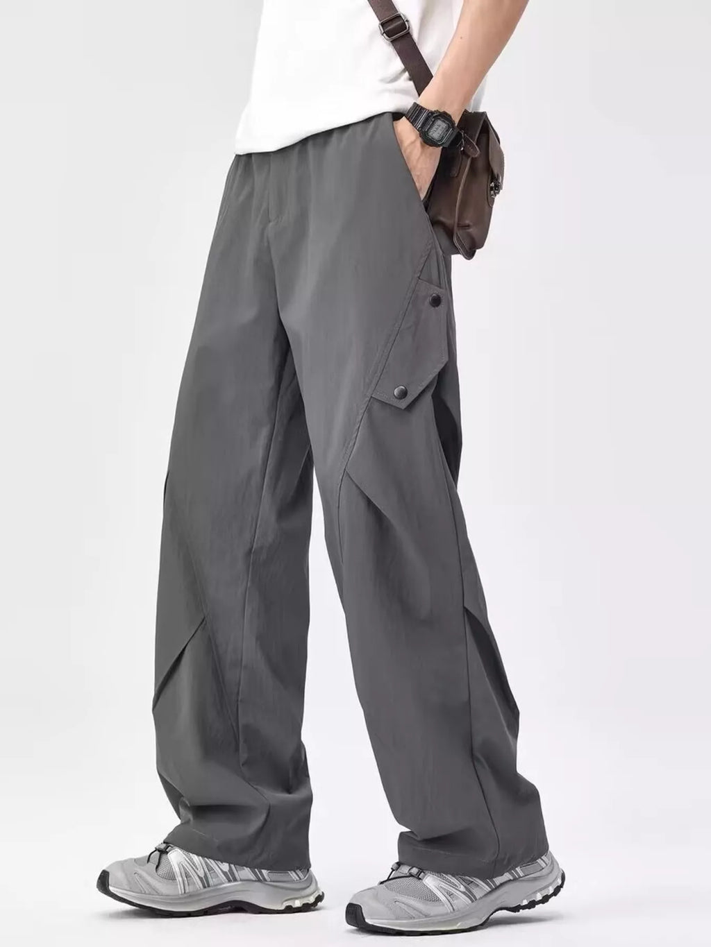 Men's Plus Size Loose Fit Cargo Pants