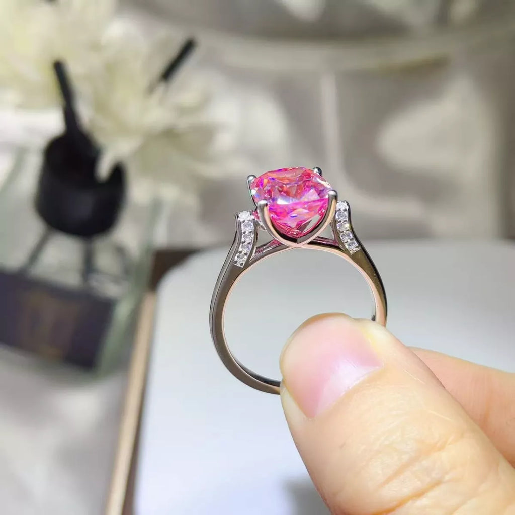 5 Carat Moissanite 925 Sterling Silver Ring
