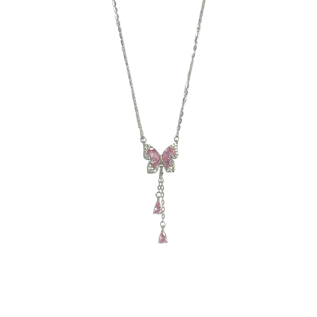 925 Sterling Silver Butterfly Necklace