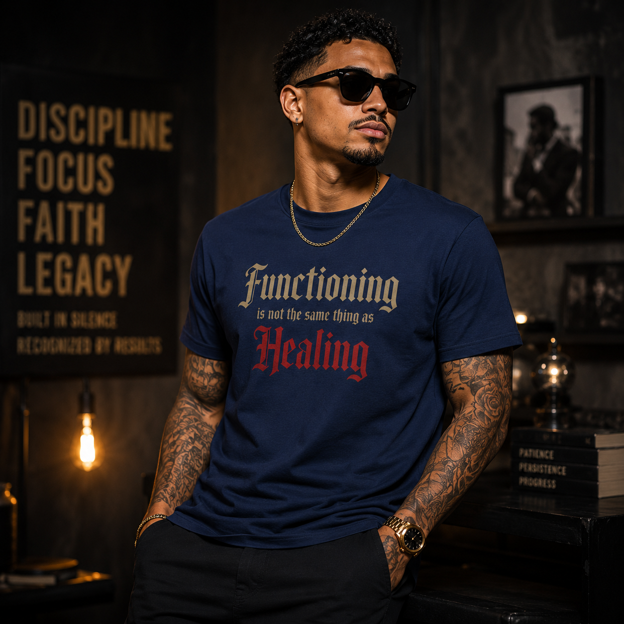 Functioning Is Not the Same Thing as Healing Tee