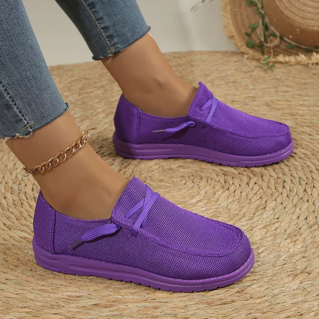 Round Toe Slip-Ons