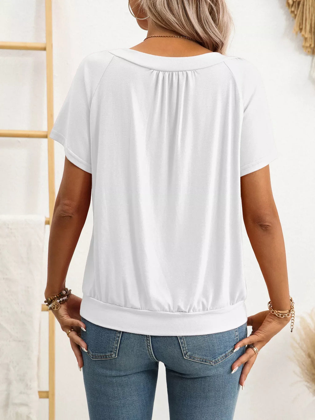 V-Neck Short SleeveT-Shirt