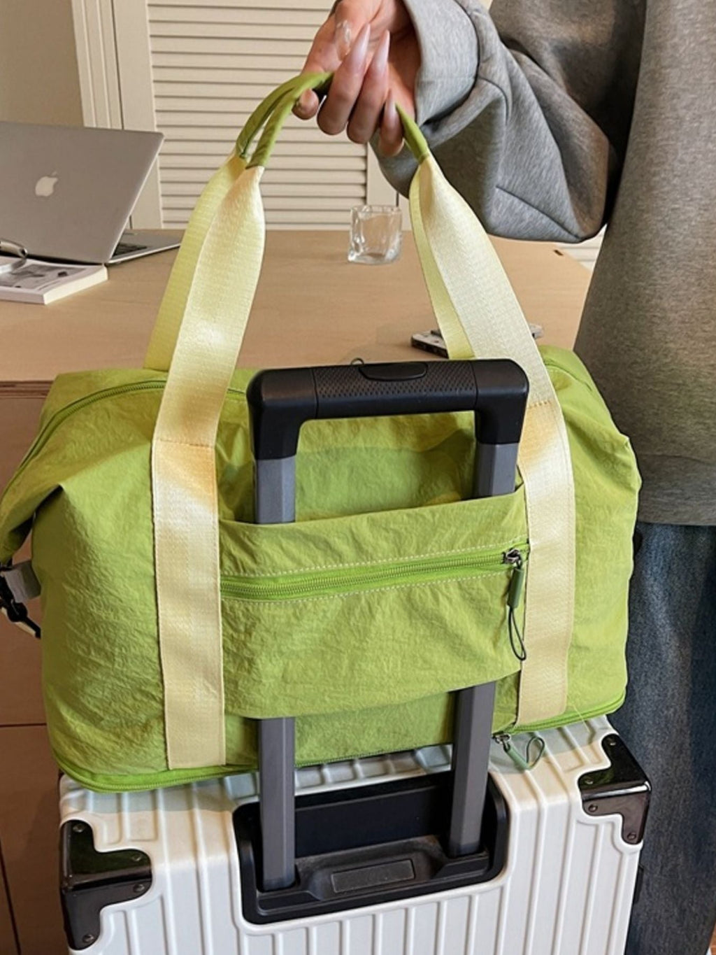 Lightweight Travel Duffel Bag with Shoulder Strap