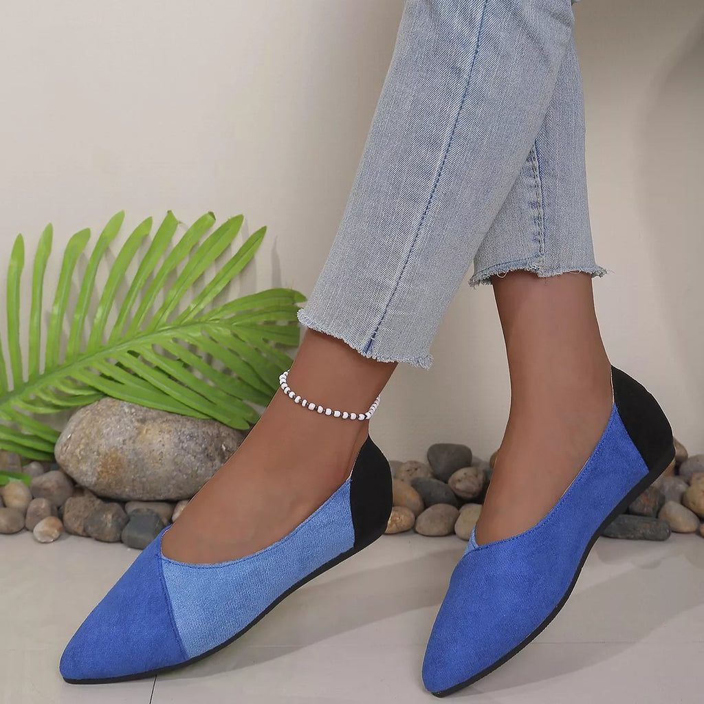 Point Toe Flats Slip-Ons